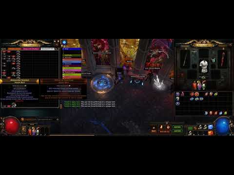 94 Tainted Orb VS Mageblood POE Scourge 3.16