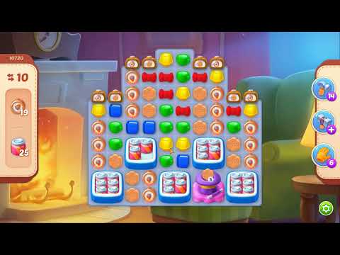 Homescapes Level 10720 No Boosters Gameplay