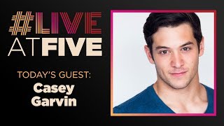 Broadway.com #LiveatFive with Casey Garvin of KING KONG video