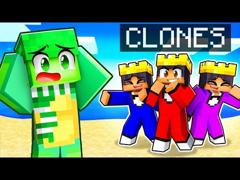 MongoTV - Using CLONES To Prank My Friends In Minecraft!