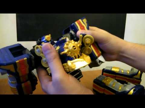 Power Rangers Mystic Force Solar Streak Megazord (Magiranger Travelion)