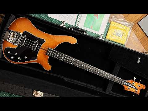 Rickenbacker 4002 1978 Walnut GLO - Collector's Holy Grail - The Pinnacle of RIC Engineering image 22