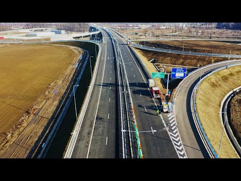 Autostrada A0 Sud Bragadiru (DN6)-Jilava (DN5)-Popești Leordeni (DN4) - 21.12.2023
