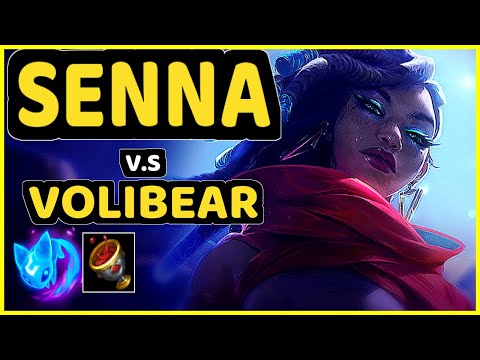 HOIT (SENNA) vs VOLIBEAR - BOTTOM SUPPORT GAMEPLAY - KR Ranked MASTER