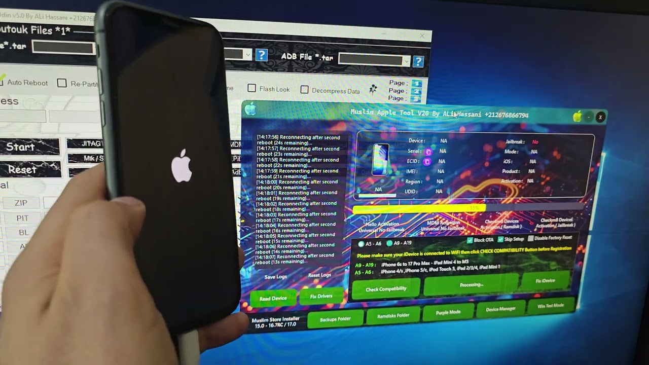 Muslim Apple Tool v20 🥊🎯 الشبح الجديد للأيفون 🏆