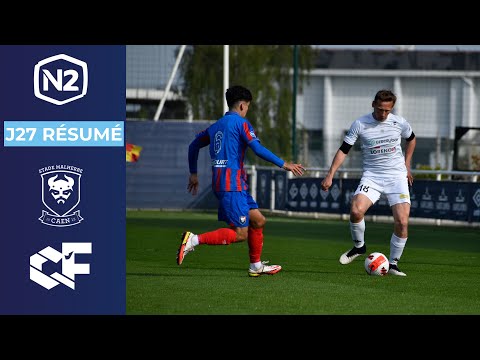 J27 N2 I SM CAEN B 3-0 C'CHARTRES FOOTBALL - Résumé
