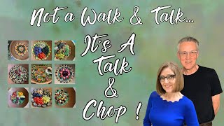 Talk & Chop with Tami & Tom... Not a Walk & Talk. Live from the Nutmeg Notebook Kitchen.
