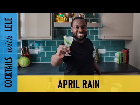 How to make an APRIL RAIN Cocktail with LELE | COCKTAIL with VODKA