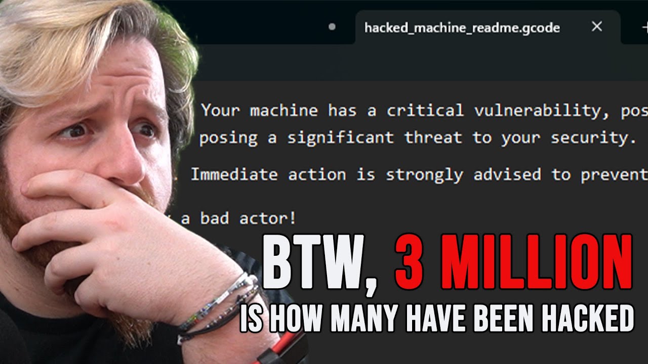 Huge 3D Printer Hacking Scandal