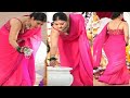 Beautiful Kajol Looks Perfect Bengali Women As She Flaunts Her Exy Cleavage In Pink Saree
