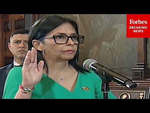 BREAKING NEWS: Delcy Rodríguez Is Sworn In As Acting President Of Venezuela