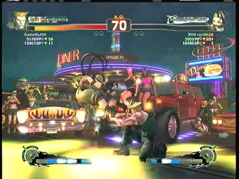 SSF4AE:   Guile (GameOutFittt) vs.  Ibuki (RYO ren0624)  SD