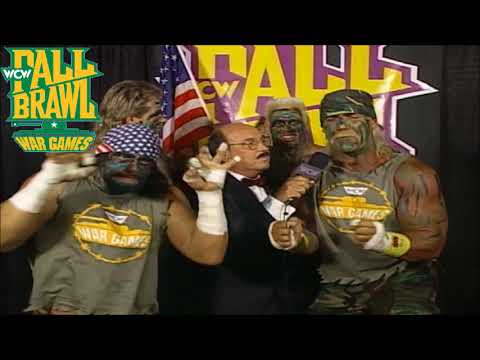 WCW FALL BRAWL 1995 REVIEW | WAR GAMES! TEAM HOGAN!!