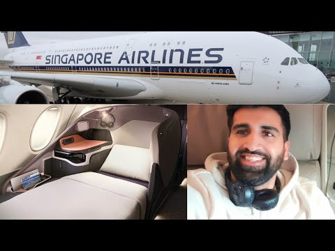Singapore airlines business class review |  Germany to Malaysia | Subtitles