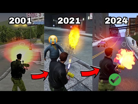 GTA 3: Original vs. Definitive Edition vs. Patched Version