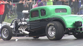 Drag Racing THRILLS and SPILLS - Carnage Fest 2017