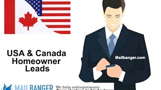 Homeowners list with phone numbers - Canada and USA leads