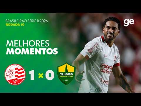 Gols e lances de Náutico x Cuiabá