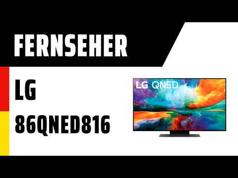 Fernseher LG 86QNED816RE | TEST | Deutsch