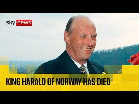 Norway's King Harald dies aged 89