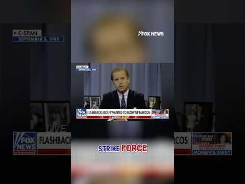 FLASHBACK: Biden wanted to 'go after drug lords where they live' #shorts #biden #lauraingraham #fox
