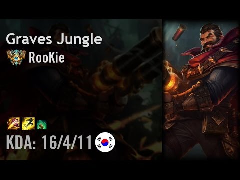 Graves Jungle vs Kindred - RooKie - KR Challenger Patch 6.11