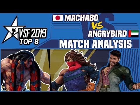 SFV AE Match Analysis: VSFighting 2019 Top 8 - Machabo vs. Angrybird