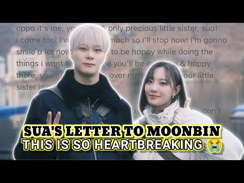 Moonbin's Sister Moon Sua Wrote Handwritten Letter To His Brother