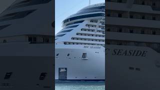 MSC Seaside 🛳️ #travel #like #subscribe #comment #cruise #vacation #shortvideo #shortsvideo #shorts