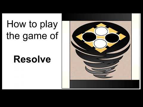 How to play the game of Resolve 