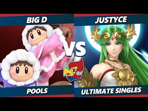 Sweet Spot 9 - Big D (Ice Climbers) Vs. Justyce (Palutena) Smash Ultimate - SSBU