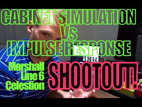 Guitar Cab Simulation and Impulse Response Shootout