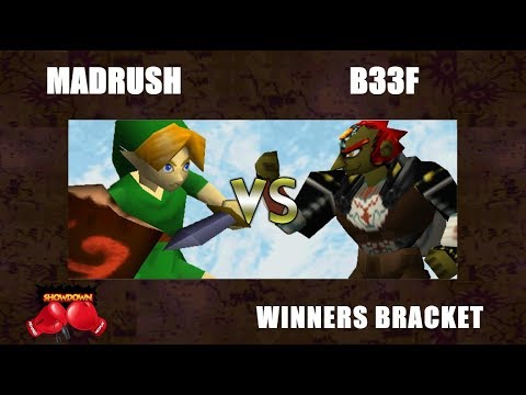 RNS1 - Madrush (Young Link) Vs. B33f (Ganondorf) Smash Remix Winners Bracket - SSB64