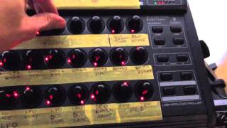 Video thumbnail for Roland Alfa Juno 1 (HS-80) vs Korg Sq1 Vs Behringer BCR2000 by Ulises Lozano El Licenciado