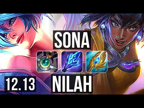 SONA & Lucian vs NILAH & Yasuo (SUP) | 5/2/12, 800+ games, 800K mastery | EUW Diamond | 12.13