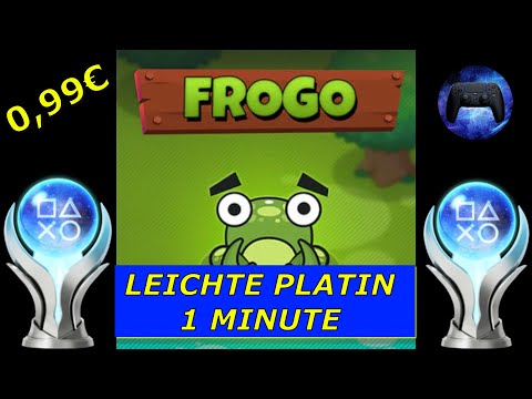 FROGO  | PS4 & PS5 | Super leichte Platin in 1 Minute 🏆 | Trophäen & Achievement Guide 🎮