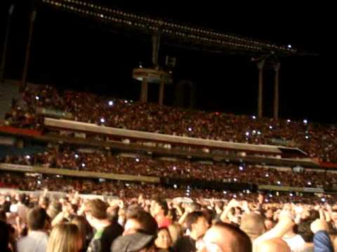 Airplane crashing against "The Wall"