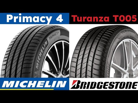 Michelin Primacy 4 vs Bridgestone Turanza T005
