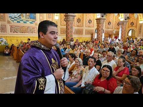 Homilia do Padre Robson de Oliveira no Santuário São José em Salesópolis SP