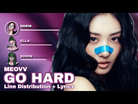 GO HARD - MEOVV (미야오) Line Distribution + Lyrics