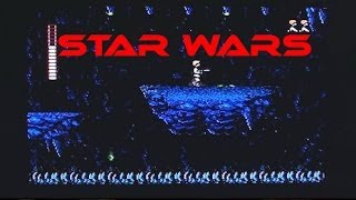 Star Wars playing on the NES