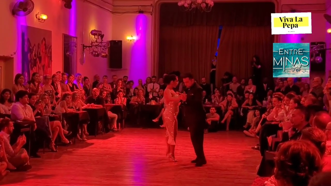 Clarisa Aragón y Jonathan Saavedra en Viva La Pepa Milonga.  ENTRE MINAS Fest (3/3)