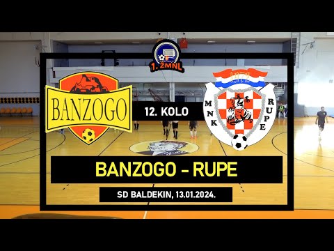 1. ŽMNL: BANZOGO - RUPE  3:4, 13.01.2024.