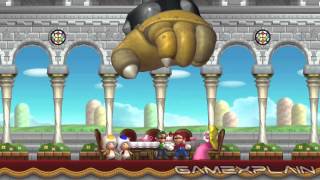 New Super Mario Bros. U - Full Story Intro & Opening Movie (Wii U)
