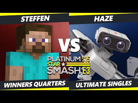 PSS S15:E3 - Steffen (Steve) Vs. Haze (ROB) SSBU Ultimate Tournament