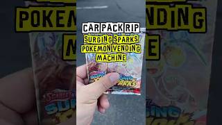 CAR PACK RIPS EP 100 Surging Sparks Booster Packs from Pokemon Vending Machine!!