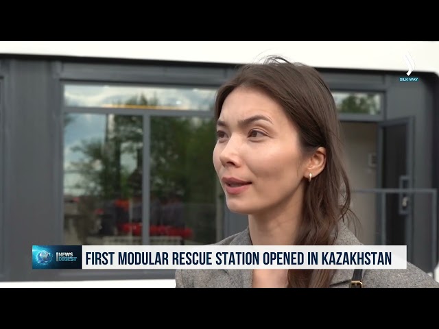 First modular rescue station opened in Kazakhstan