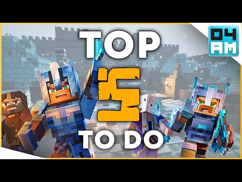 TOP 5 Things To Do BEFORE The Creeping Winter DLC Releases in Minecraft Dungeons