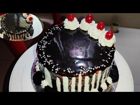 Eggless chocolate birthday cake recipe | Easy birthday cake recipe | Neharika's cookbook |
