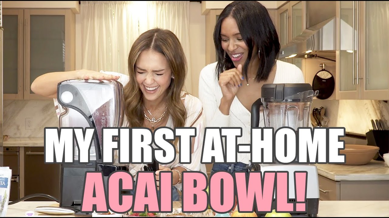 My First At Home Acai Bowl! - with Lizzy Mathis | Jessica Alba thumnail